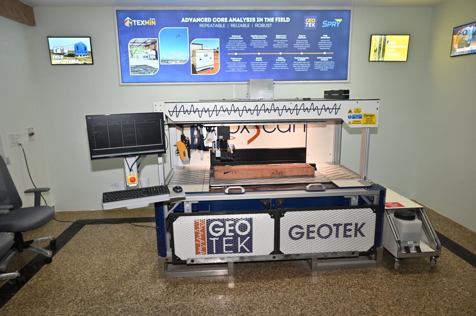 GeoTek Drill Core Digitisation Laboratory for Critical Minerals